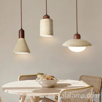 Lámpara colgante escandinava moderna para dormitorio y cocina